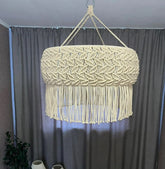 Handmade Macrame Boho Chandelier